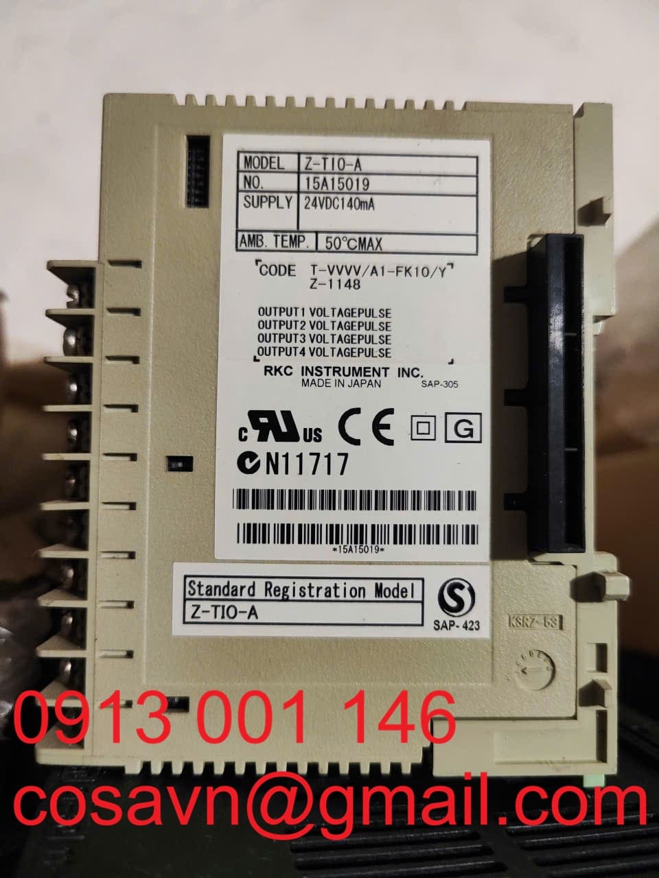 RKC Instrument Inc Mô-đun điều khiển nhiệt độ RKC Z-T10-A Z-T10-A